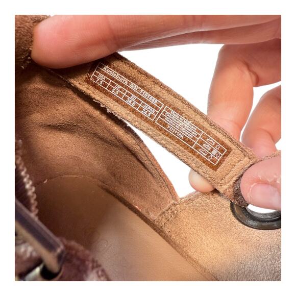 Koolaburra by UGG Kaia Open Toe Suede Leather Pumps Women’s Size 7.5 - Picture 2 of 10